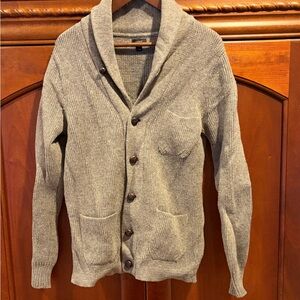 J. Crew Button-Up Cardigan Sweater - size Medium, 100% Lamb's Wool